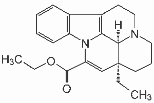 vinpocetin molekülstruktur